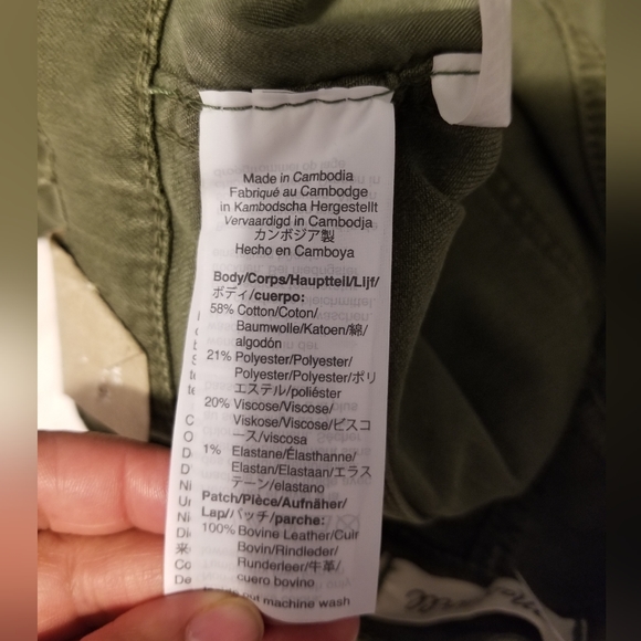 NWT Madewell Jeans Women's Size 27 Color Militar Green - Picture 11 of 13